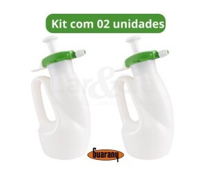 KIT 02 GUARANY PULVERIZADOR PRESSÃO PREVIA 1,2 LITROS