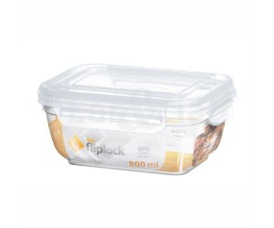 RISCHIOTO POTE RETANGULAR FLIPLOCK 800 ML