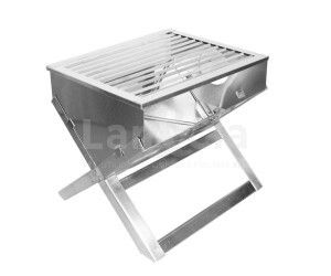 SUPORTEL CHURRASQUEIRA MALETA PRATICA INOX
