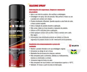 WURTH SILICONE SPRAY W-MAX 300ML