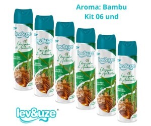 KIT 06 PURIFICADOR DE AR LEV E USE 400 ML BAMBU ARBORAL