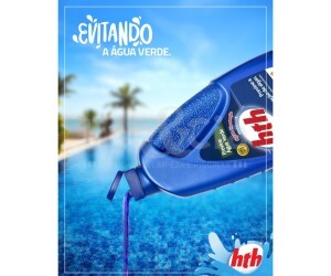 ALGICIDA MANUTENÇÃO HTH PREVINE AGUA VERDE 1 LT